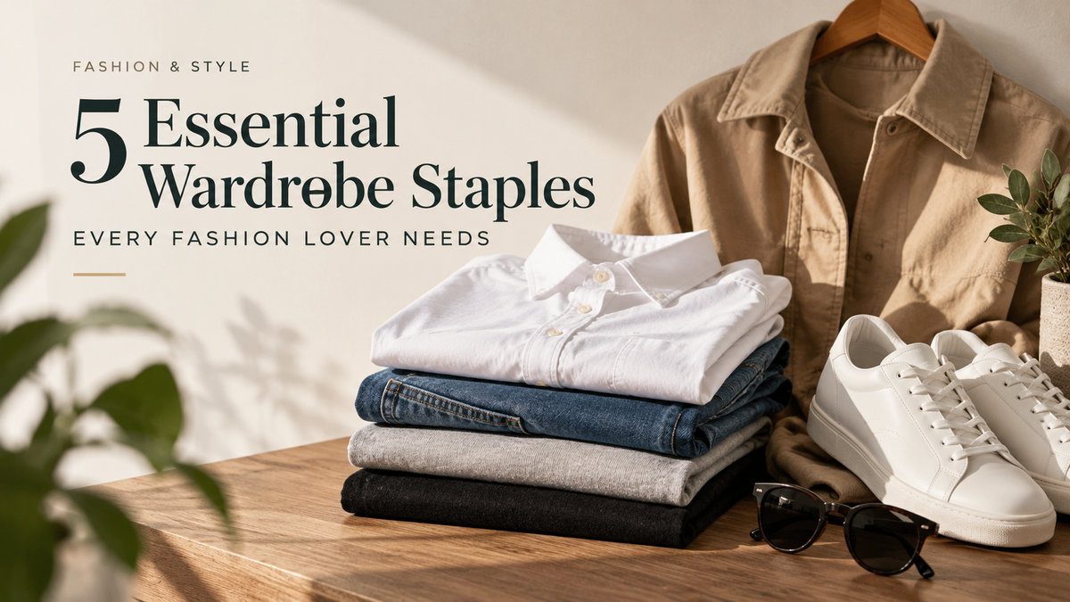 5 Essential Wardrobe Staples Every Fashion Lover Needs